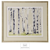 Hand-Signed and Numbered Birch Tree Print