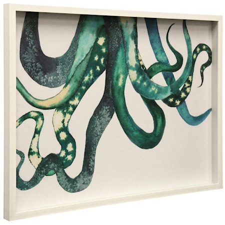 Octopus | Framed Print Under Glass
