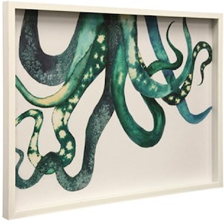 Octopus | Framed Print Under Glass