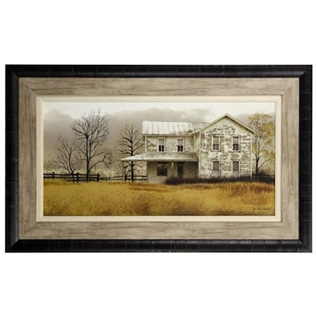 Farm House Framed Print