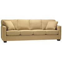Four Seat Sofa in Casual Contemporary Style