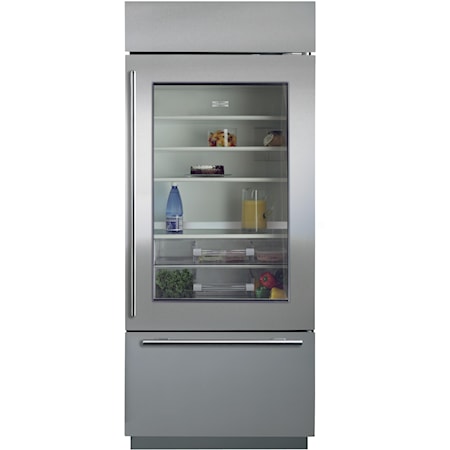 30" Built-In Over-and-Under Refrigerator