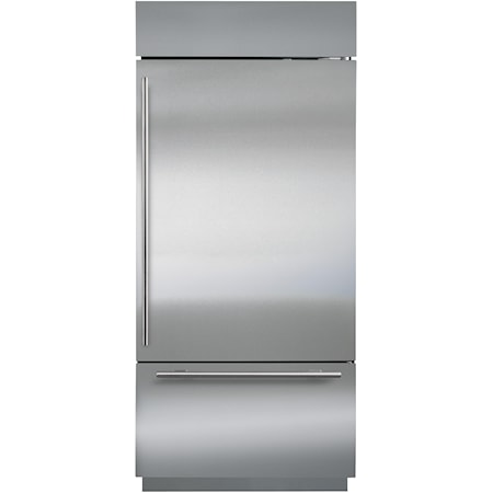 36" Built-In Over-and-Under Refrigerator