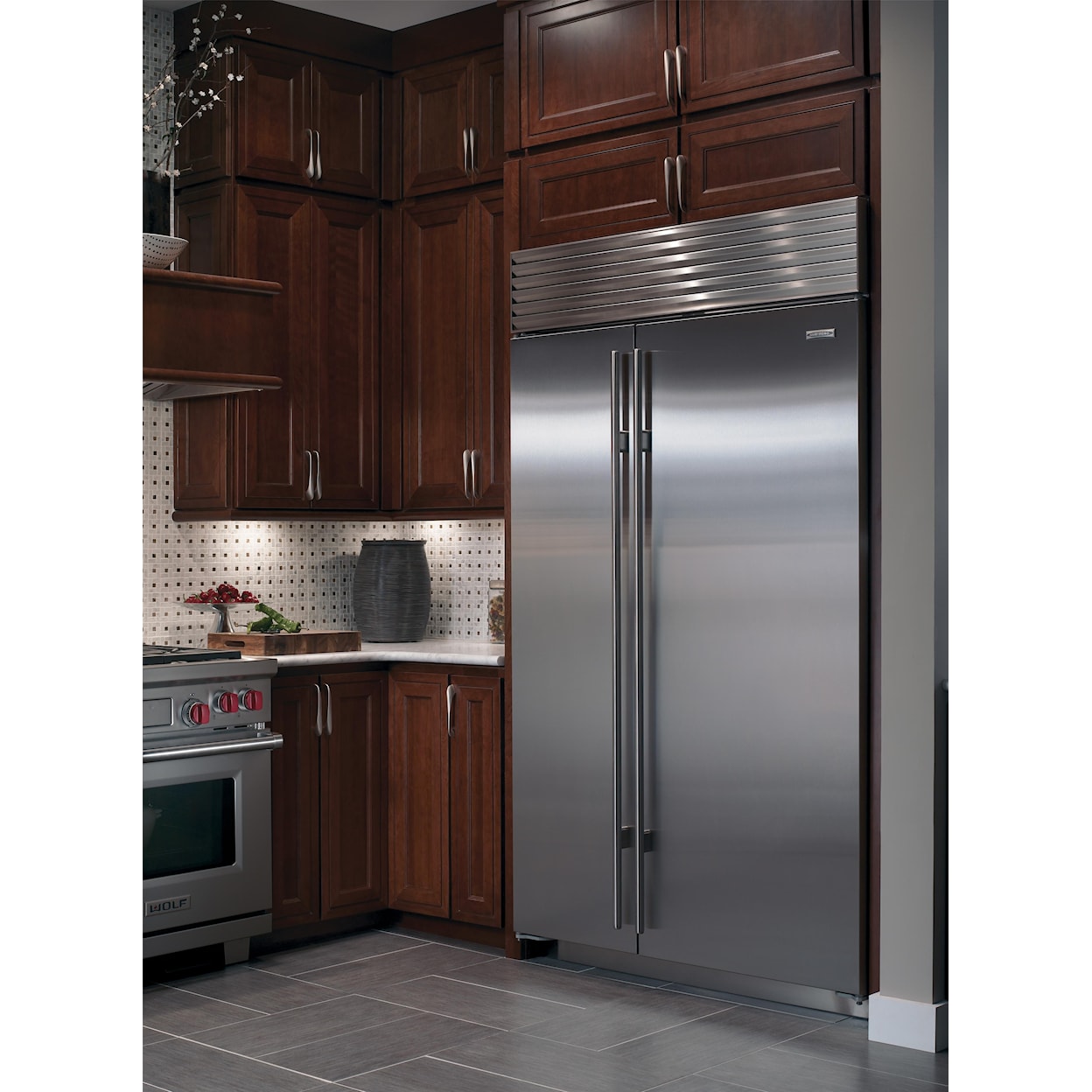 Sub-Zero Built-In Refrigeration Side-by-Side Refrigerator