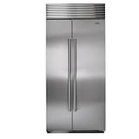 20.2 Cu. Ft. Built-In Side-by-Side Refrigerator with Air Purification System
