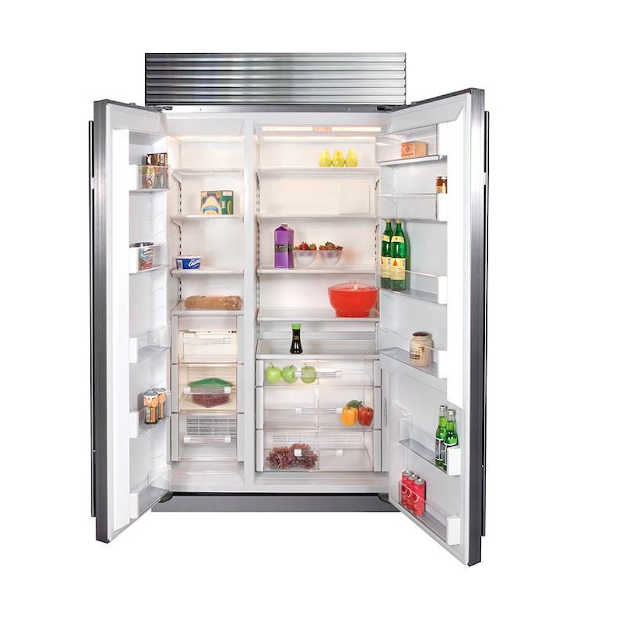 Sub-Zero Built-In Refrigerators 24 Cu. Ft. Side-by-Side Refrigerator