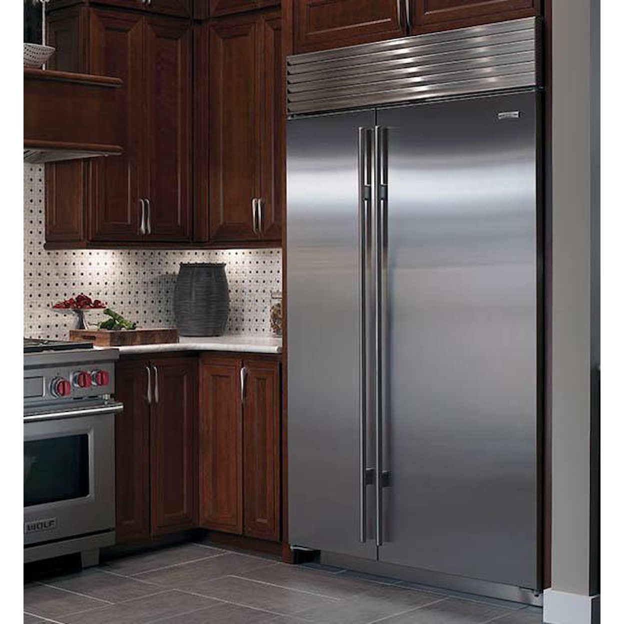 Sub-Zero Built-In Refrigerators 28.3 Cu. Ft. Side-by-Side Refrigerator