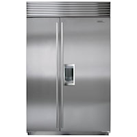 28.3 Cu. Ft. Built-In Side-by-Side Refrigerator with Dispenser