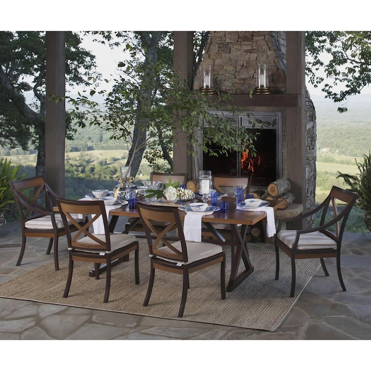 Summer Classics Belize 7 Piece Outdoor Dining Set