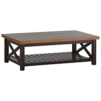 Cahaba Coffee Table with Shelf