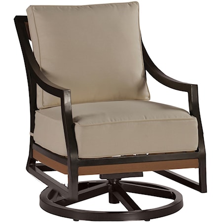 Belize Swivel Rocking Lounge Chair
