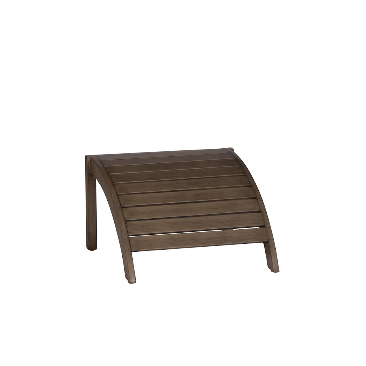 Summer Classics Club Aluminum Club Adirondack Outdoor Ottoman