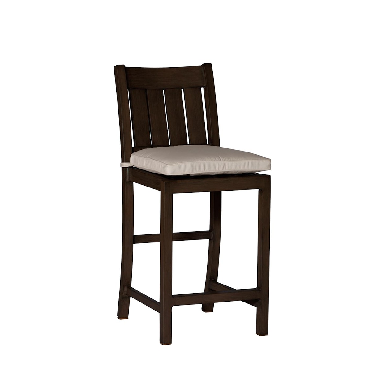 Summer Classics Club Aluminum Club 24" Outdoor Barstool