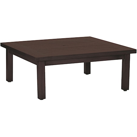 Club Square Coffee Table With Hole 