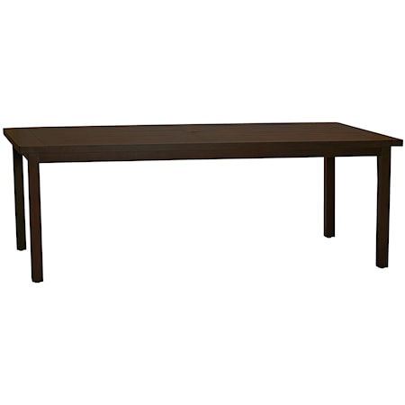 Club Rectangle Outdoor Dining Table 