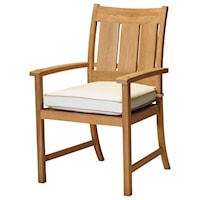 Arm Chair with Seat Cushion