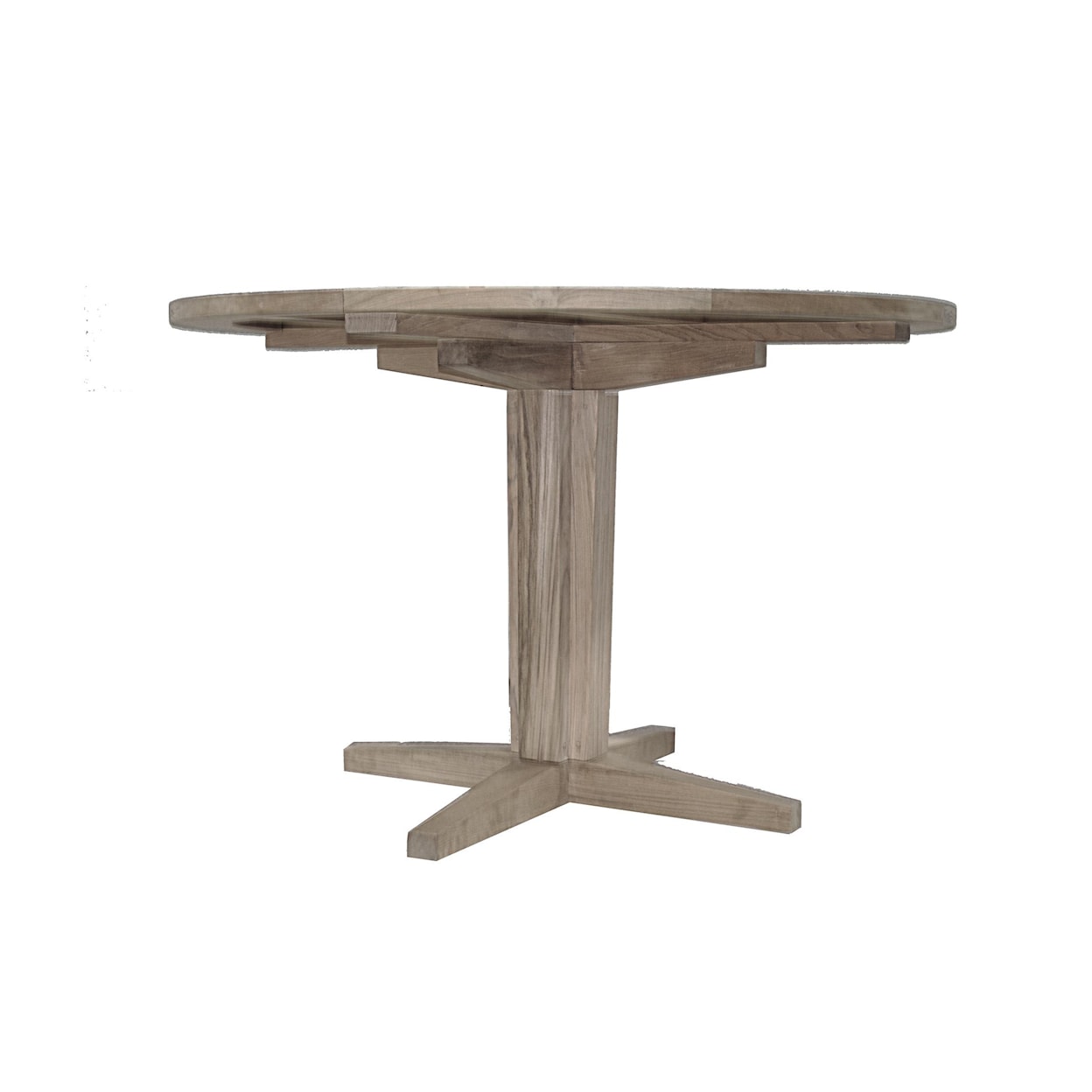 Summer Classics Club Teak Outdoor Dining Table with 48'' Round Top