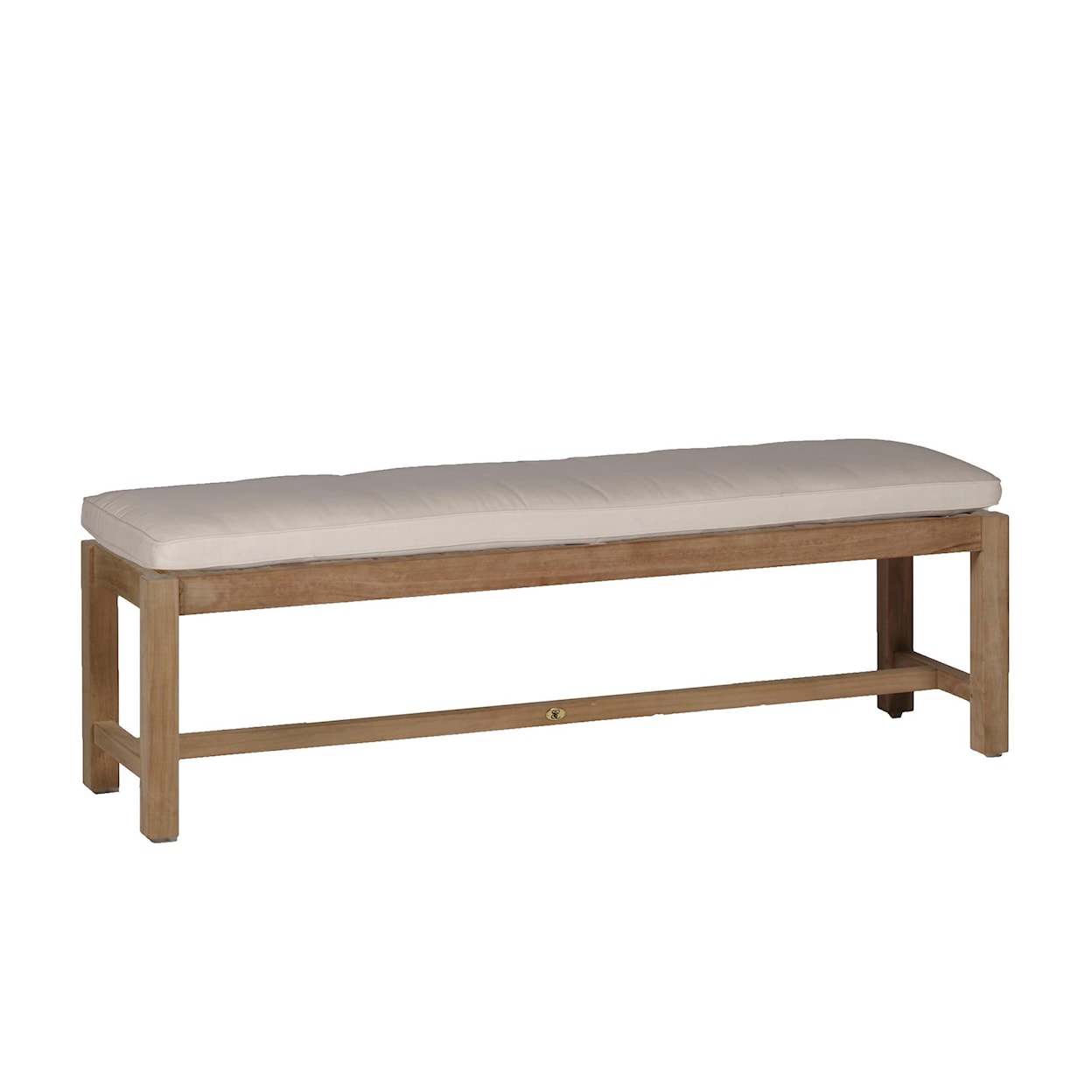 Summer Classics Club Teak Club Backless Bench