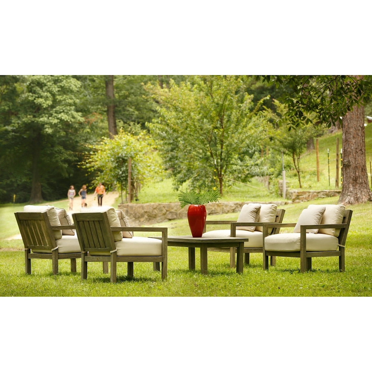 Summer Classics Club Teak Club Outdoor Coffee Table