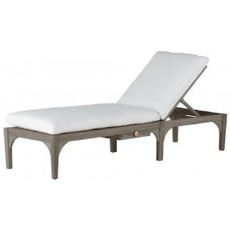 Club Teak Outdoor Chaise