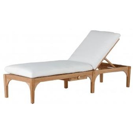 Club Teak Outdoor Chaise