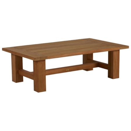 Croquet Teak Rect Coffee