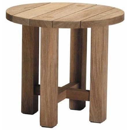 Croquet Teak End Table