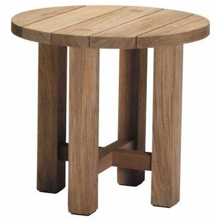 Croquet Teak End Table