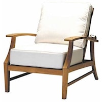 Croquet Teak Recliner