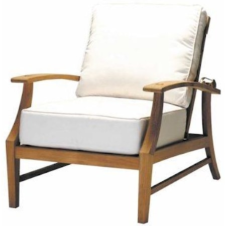 Croquet Teak Recliner