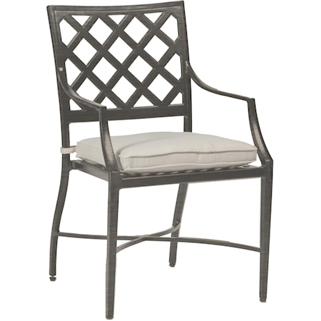 Lattice Outdoor Arm Chair
