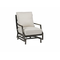 Lattice Outdoor Spring Lounge Chair