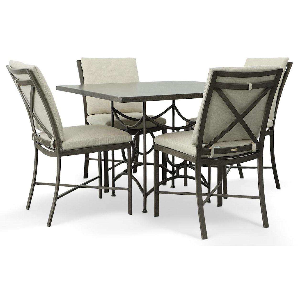 Summer Classics Monaco 5 Piece Outdoor Dining Set