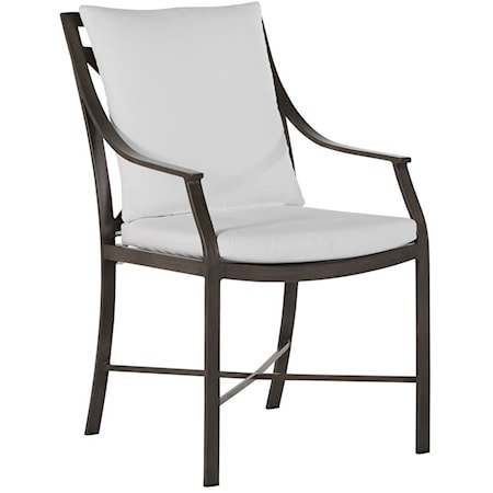 Monaco Aluminum Arm Chair