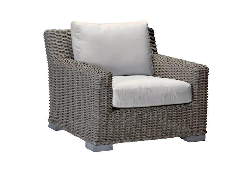 Rustic Rustic Lounge Chair by Summer Classics at Malouf Furniture Co.