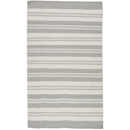 Vintage Stripe Rug - Pewter