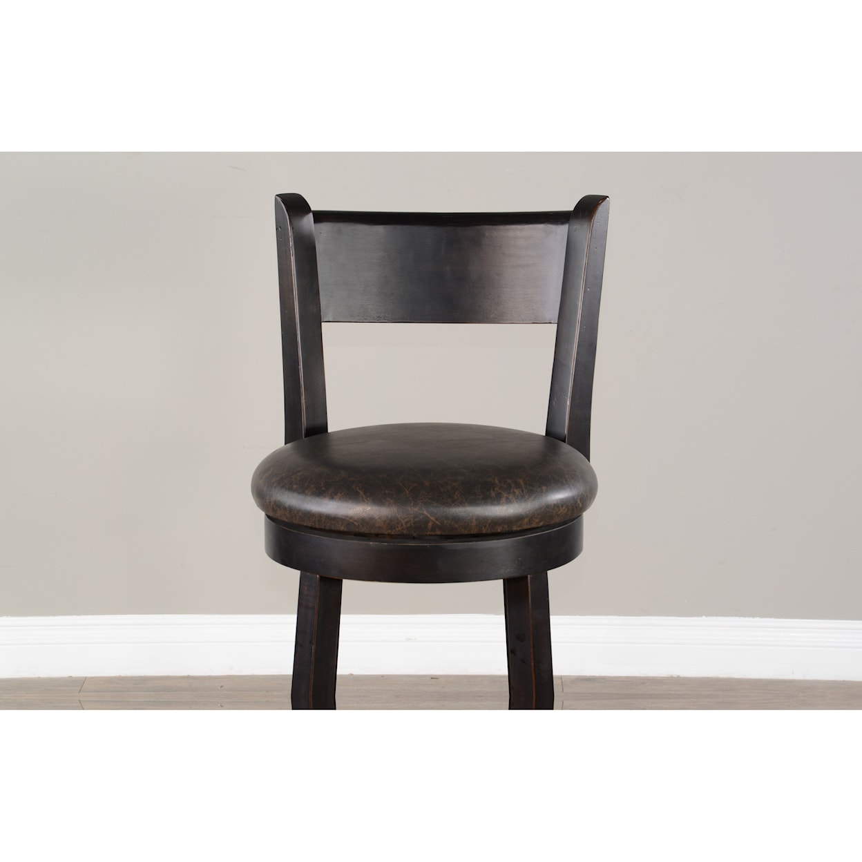 Sunny Designs 1646 30"H Swivel Barstool, Cushion Seat & Back