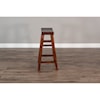 Sunny Designs 1768 30"H Saddle Seat Stool, Wood Seat