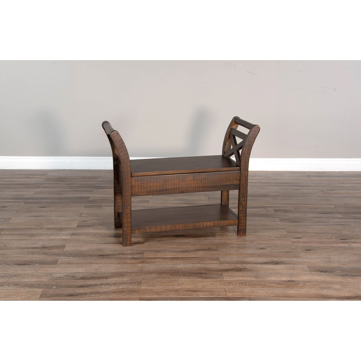 Sunny Designs 2075 Accent Bench with Storage