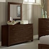 Sunny Designs 2319 Dresser and Mirror Set