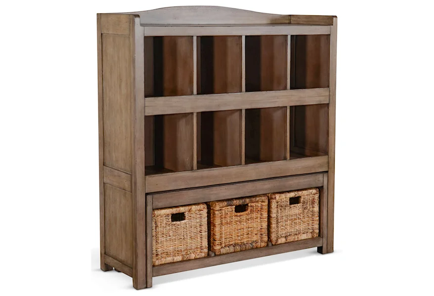 2993 Storage Bookcase w/ Trundle Bench at Sadler's Home Furnishings