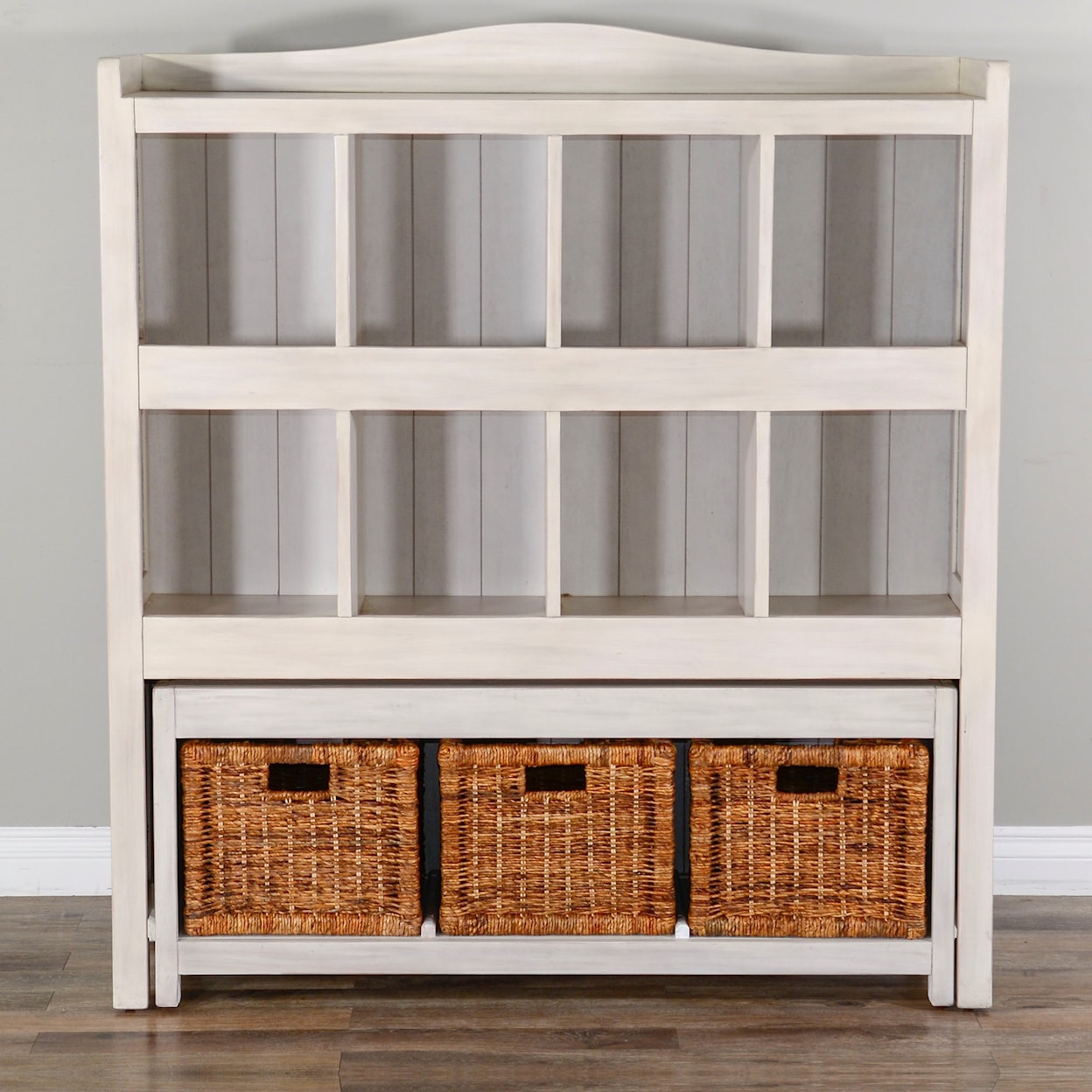 VFM Signature 2993 Storage Bookcase w/ Trundle Bench