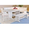 Sunny Designs Bayside Breakfast Nook Set with Side Chair