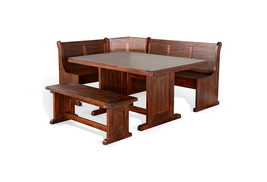 Bayside Breakfast Nook Set  by Sunny Designs at Fashion Furniture