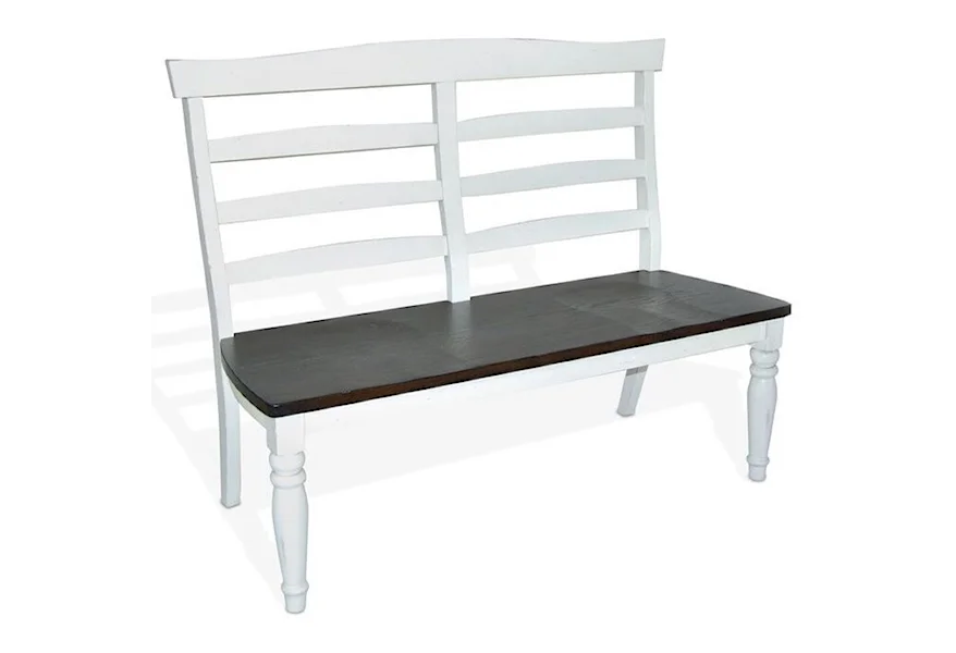Bourbon County Ladderback Dining Bench by Sunny Designs at Conlin's Furniture