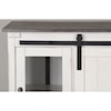 Sunny Designs Bourbon Trail Credenza Barn Door White