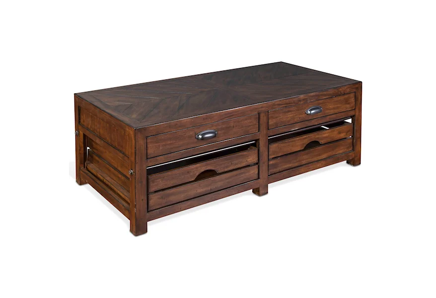 Canyon Creek Coffee Table by Sunny Designs at Sparks HomeStore