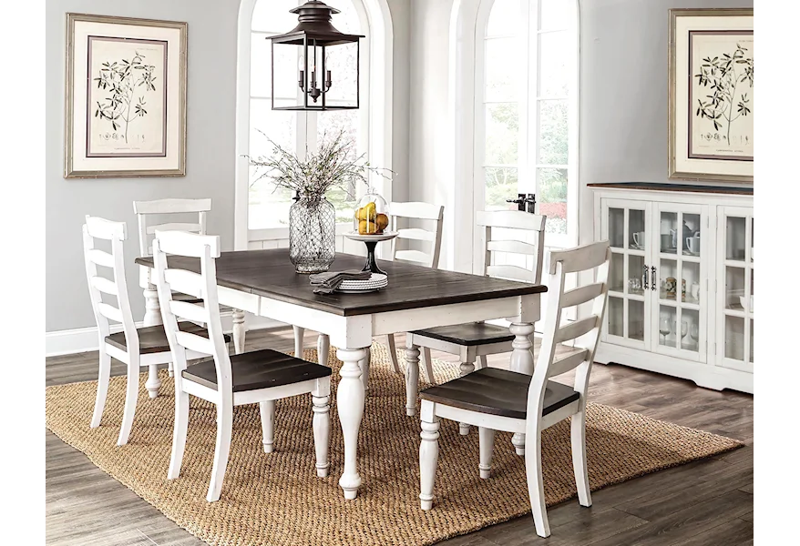 Carriage House 5-Piece Table and Chair Set by Sunny Designs at Wayside Furniture & Mattress