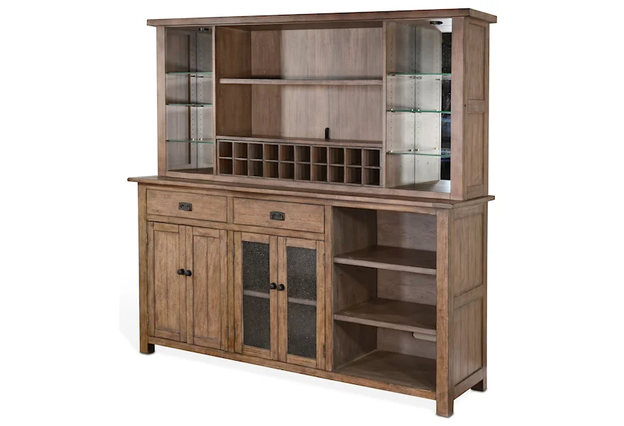 Doe Valley Buffet & Hutch by Sunny Designs at Wayside Furniture & Mattress