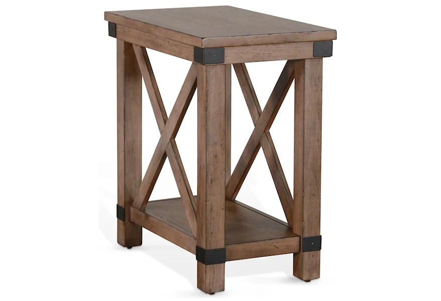 Doe Valley Chair Side Table by Sunny Designs at Wayside Furniture & Mattress